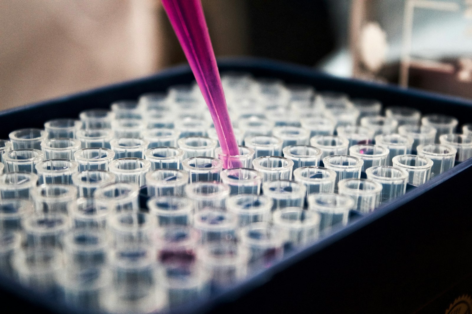 Peptide research lab